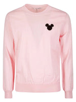 Load image into Gallery viewer, Comme Des Garcons Shirt Pink Crewneck Knitted Jumper
