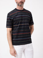 Load image into Gallery viewer, Paul Smith Black Striped T-Shirt
