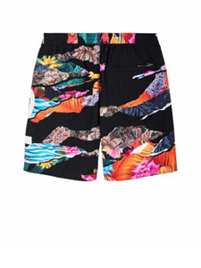 Allover Print Swim Shorts