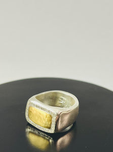 Rosa Maria Jewellery Silver, Gold & Diamonds “NASMA” Ring