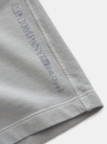 Load image into Gallery viewer, Sweat Bermuda Shorts &#39;Resist Dyed&#39; Light Grey
