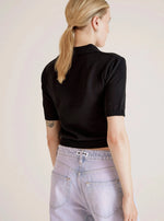 Load image into Gallery viewer, HOPE Cropped Polo Top

