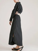 Load image into Gallery viewer, HOPE Maxi Shirt Dress
