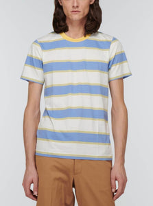 Marni T-Shirt Blue/Yellow/ White