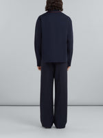 Load image into Gallery viewer, Marni Blue Straight-Leg Trousers
