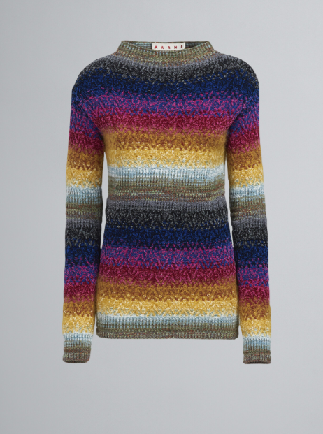 Marni Viscose Cotton and Wool Sweater