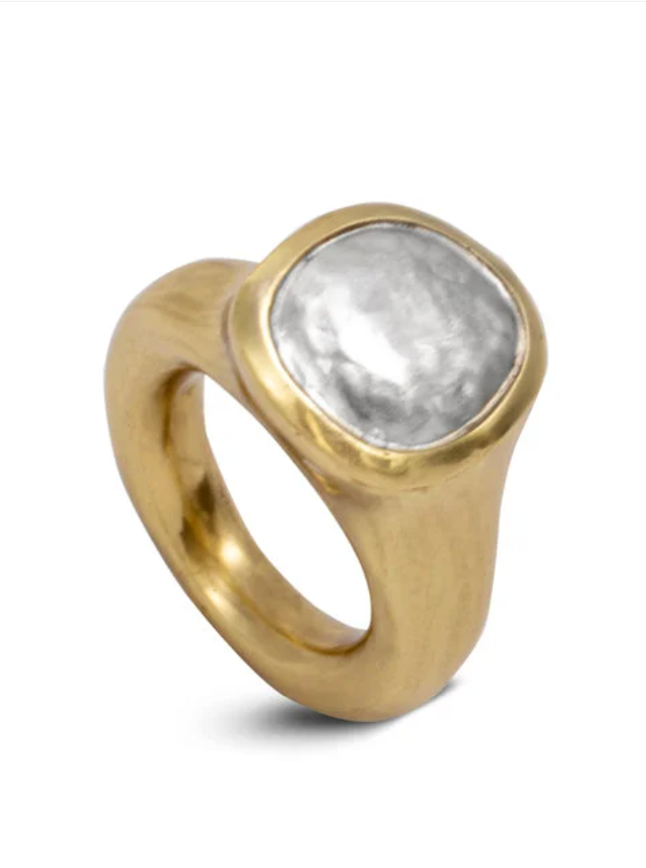 Rosa Maria Jewellery Viza Silver Ring Copper