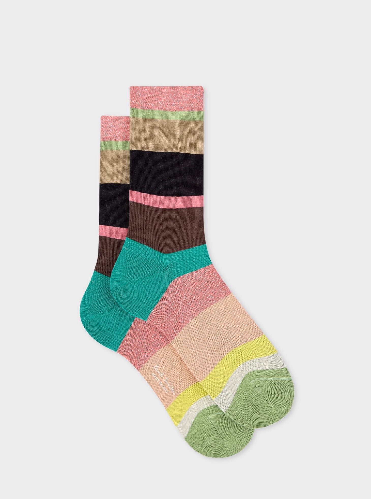 Women's Pink Stripe Socks
